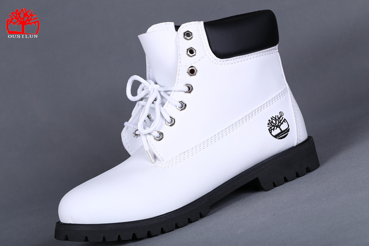 timberland blanc